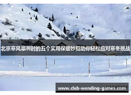 北京寒风凛冽时的五个实用保暖妙招助你轻松应对寒冬挑战